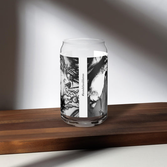 Can-shaped glass